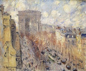 Avenue Friedland, Parijs, 1925