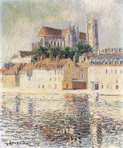 Kathedraal van Auxerre door Gustave Loiseau