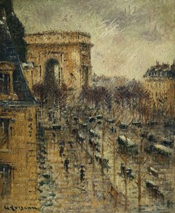 De Triomfboog, c.1930-1931 door Gustave Loiseau
