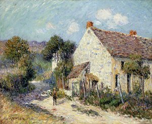 Landschap van Seine-et-Oise, 1906 door Gustave Loiseau