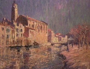 Les Martigues door Gustave Loiseau