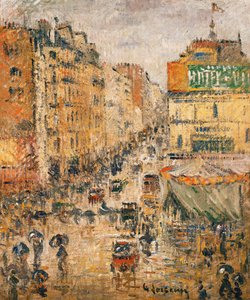 Rue de Clignancourt, Parijs, ca. 1924