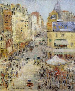 De 14e juli in Parijs, Rue de Clignancourt, 1925