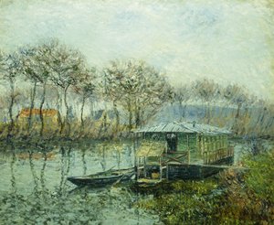 De Seine bij Port Marley; La Seine a Port Marley, 1902-1903