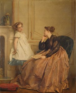 Bedtijdverhalen, 1867 door Gustave Léonard de Jonghe