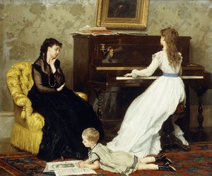 Oefenen door Gustave Léonard de Jonghe