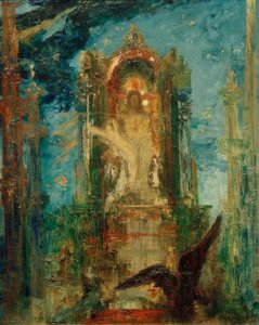 Jupiter en Semele door Gustave Moreau