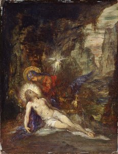 Pietà, c. 1876 door Gustave Moreau