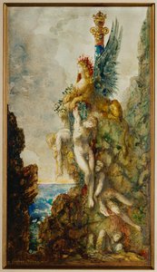 De zegevierende Sfinx door Gustave Moreau
