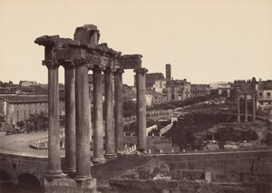 Rome, Vue Prise au Forum (Rome, Gezicht op het Forum),1858-1859 (foto)