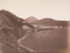Salerno, Italië,c. 1856 (foto)