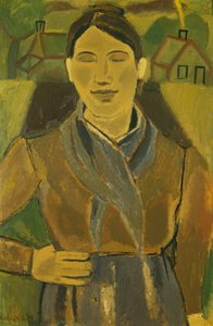 De Vlaamse Boerin door Gustave de Smet
