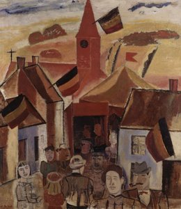 Dorpsfeest, ca.1930 (olieverf op doek)