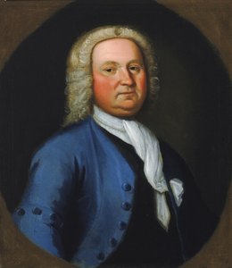 Dr. Gustavus Brown door Gustavus Hesselius