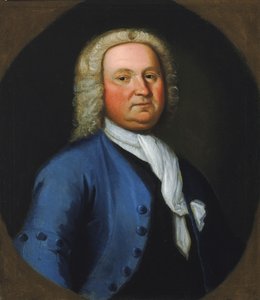 Dr. Gustavus Brown door Gustavus Hesselius