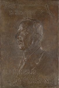 Archibald Henderson 1877-1963 door Gutzon Borglum