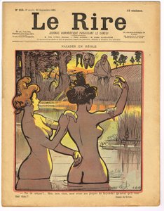 Illustratie van Guydo (1868-1930) in Le Rire door Guydo Guydo