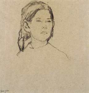 Meisjeshoofd door Gwen John