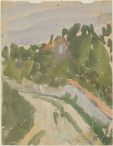 Rue Terre Neuve, Meudon, 1896-1939 door Gwendolen Mary John