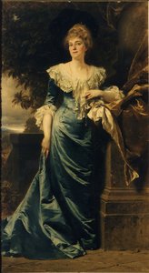 Portret Hedwige de Ligne, 1900 door Gyula Benczúr
