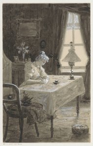 Mimi schrijft een brief