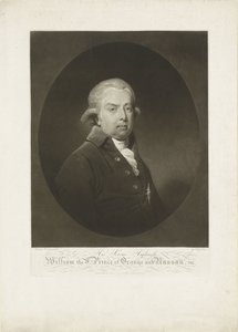 Portret van Willem V, prins van Oranje-Nassau