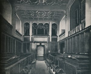 Prinses Victoria werd bevestigd in de Chapel Royal, St. James, ca. 1899, 1901 door HN King
