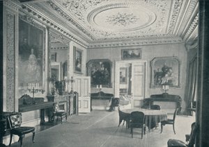 De Eetkamer van de Koningin in Osborne House, ca. 1899, 1901 door HN King
