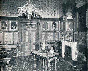 De privé-audiencekamer van de koningin in Windsor Castle door HN King