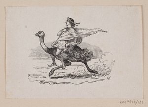 Illustratie voor "De Steen der Wijzen" in H.C. Andersen, "Sprookjes en Verhalen", Deel 2 door H.P. Hansen