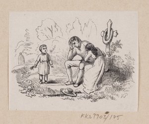 Illustratie voor "De laatste Parel" in H.C. Andersen, "Sprookjes en Verhalen", Deel 2