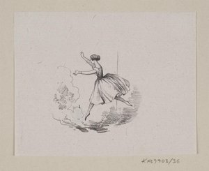 Illustratie voor "De standvastige tinnen soldaat" in H.C. Andersen, "Sprookjes en verhalen", Deel 1