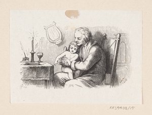 Illustratie voor "De stoute jongen" in H.C. Andersen, "Sprookjes en verhalen", Deel 1