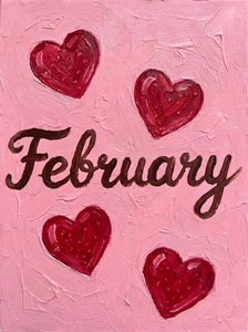 Februari-hartjes