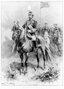 Zijne Keizerlijke Majesteit Mutsuhito, Keizer van Japan uit The Illustrated London News door H.W. Koekkoek