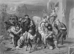 De Zeven Leeftijden van de Mens Zoals U Het Leuk Vindt, c1870 door H. Bourne