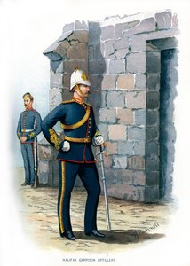 Halifax Garnizoen Artillerie, ca. 1890 door H. Bunnett