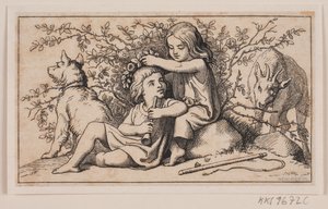 Juni. Maandbeeld door H. C. Henneberg