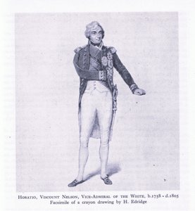 Horatio, Burggraaf Nelson, uit Britse Avonturen uitgegeven door Collins door H. Eldridge