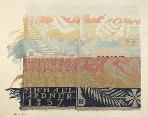 Jacquard deken