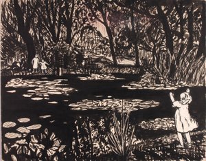Zonder titel (Lelievijver) door H. Lyman Sayen
