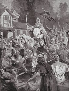Karel de Grote keert terug naar Brussel, zijn landgoed