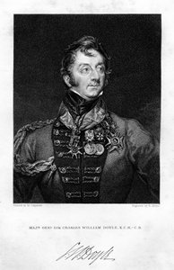 Sir Charles Hastings Doyle 1804-1883, Britse soldaat, 1837