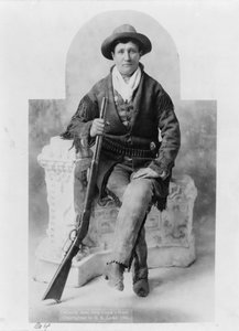 Calamity Jane als verkenner van generaal Crook door H. R. Locke