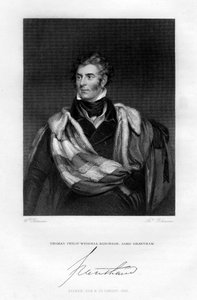 Thomas Philip Weddell Robinson, Lord Grantham, 1829 door H. Robinson