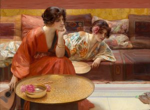 Ledige uren door H. Siddons Mowbray
