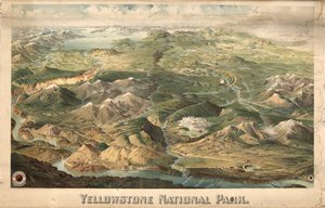 Yellowstone National Park door H. Wellge