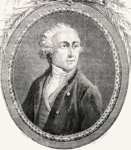 Antoine Laurent Lavoisier, gegraveerd door Pannemaker-Ligny, uit 