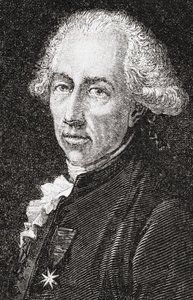 Francois Alexandre Frederic, Duc de la Rouchefoucauld-Liancourt, gegraveerd door Pannemaker-Ligny, uit 