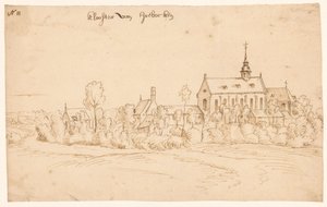 Het klooster van Hoboken door H. van Wel (attributed to)